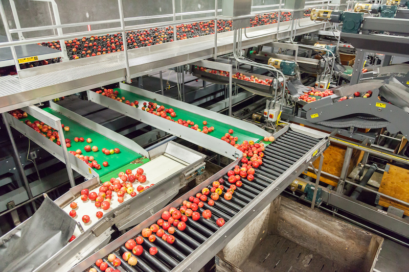 Proximity sensors see use all over the factory floor, including part present detection on a conveyor