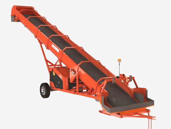 New battery-powered harvester elevator from Cat and Flory