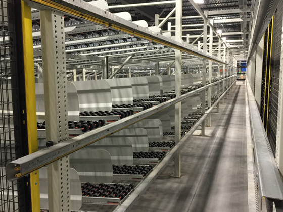 AS/RS racking systems save on warehouse space and provide an avenue for implementing robot-focused automated pick-and-place systems