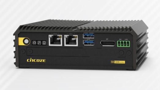 The DA-1200 is Cincoze’s palm-sized IPC