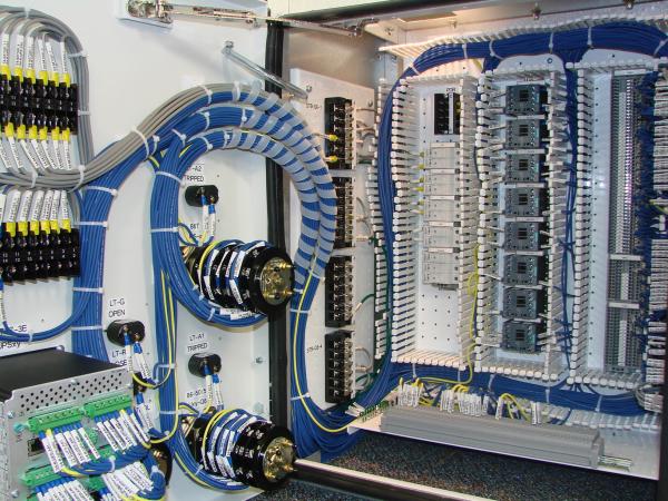 cable management for industrial control panel design