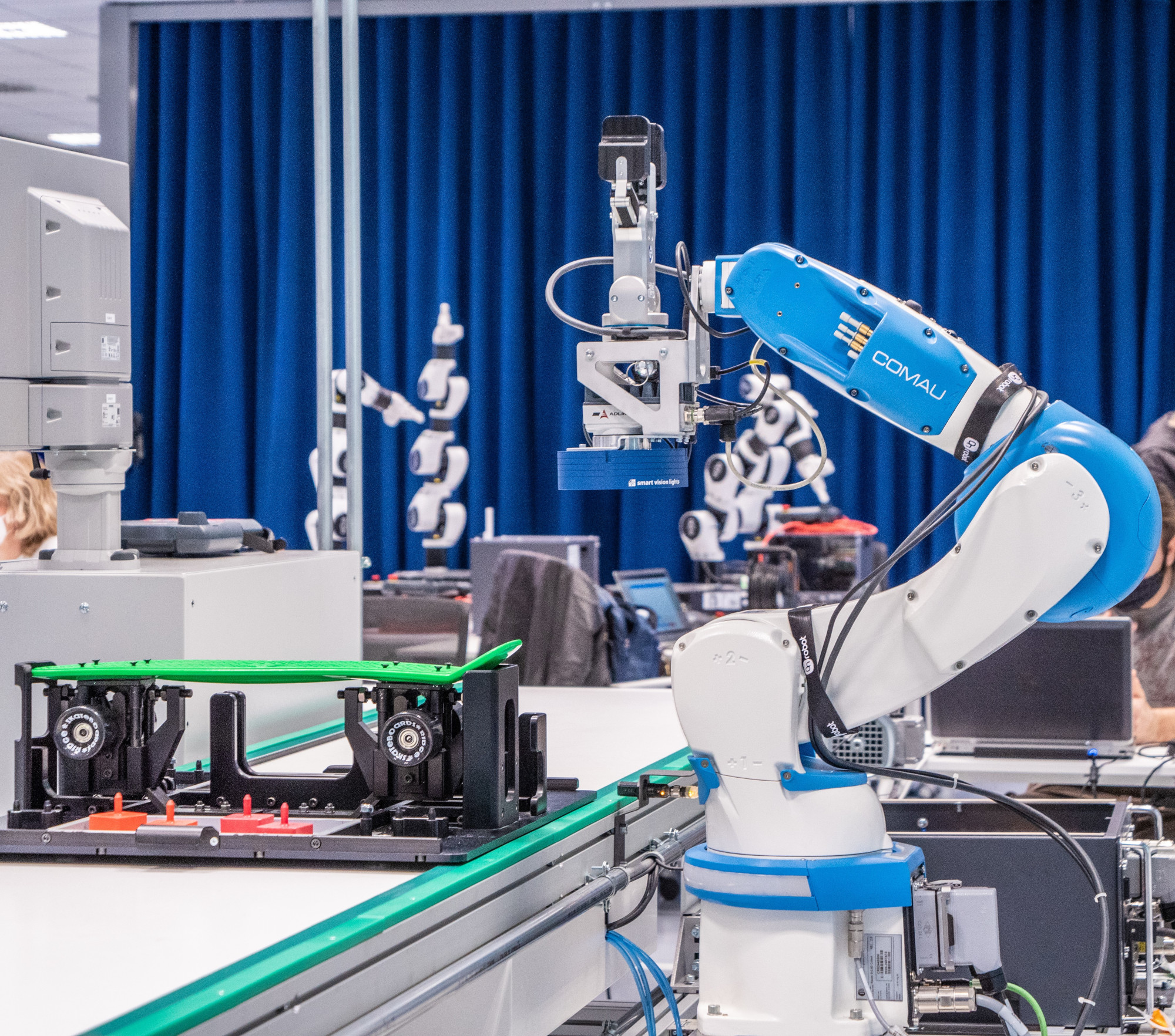 Comau's mobile robot solution is being used in various applications across the European Union