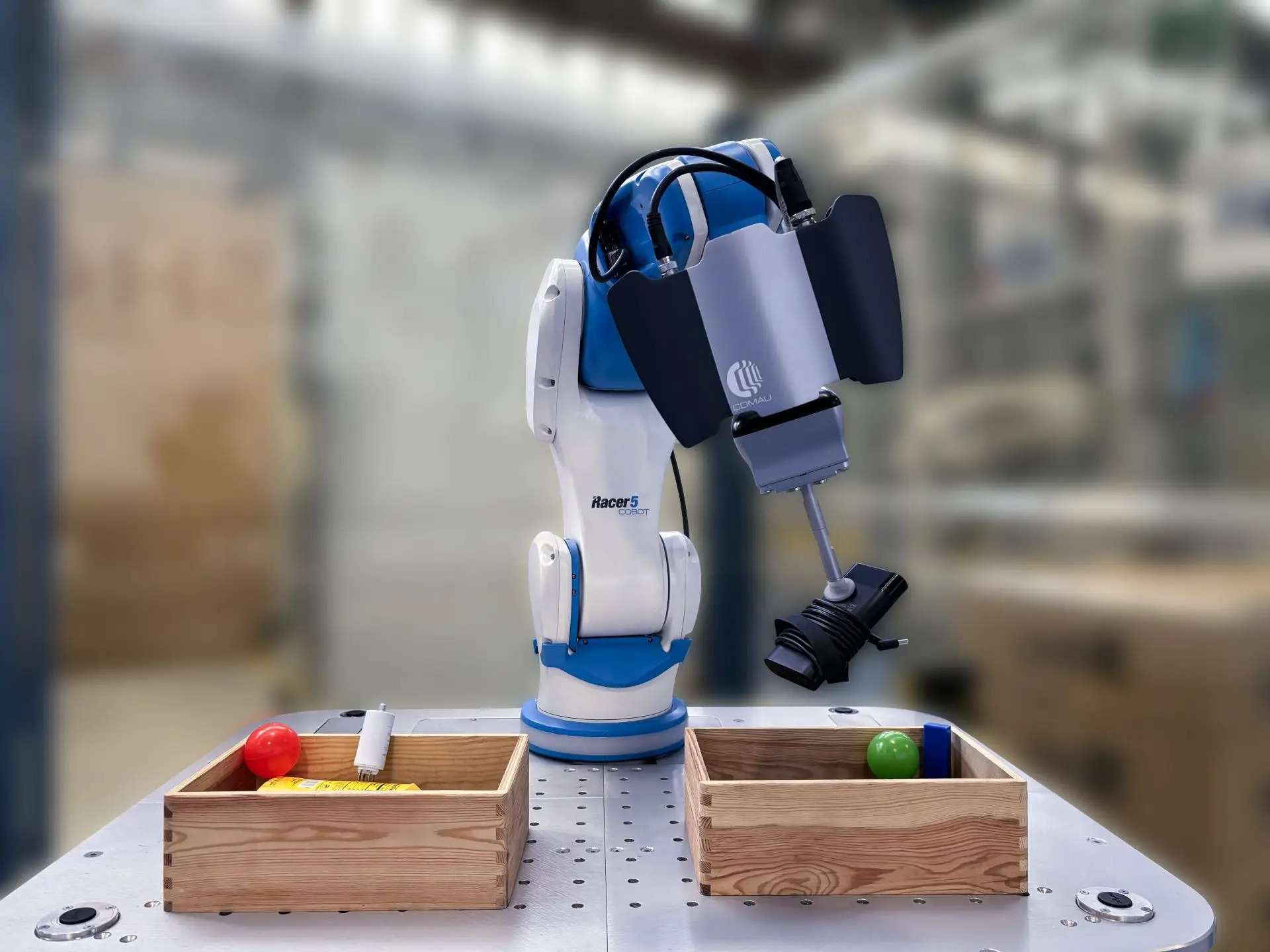 Comau’s MI.RA/OnePicker is an AI-powered vision system for fully-automated piece picking