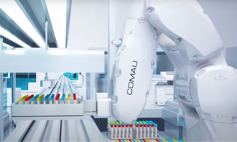 Comau's Racer-5 SE easy to clean contamination free robot
