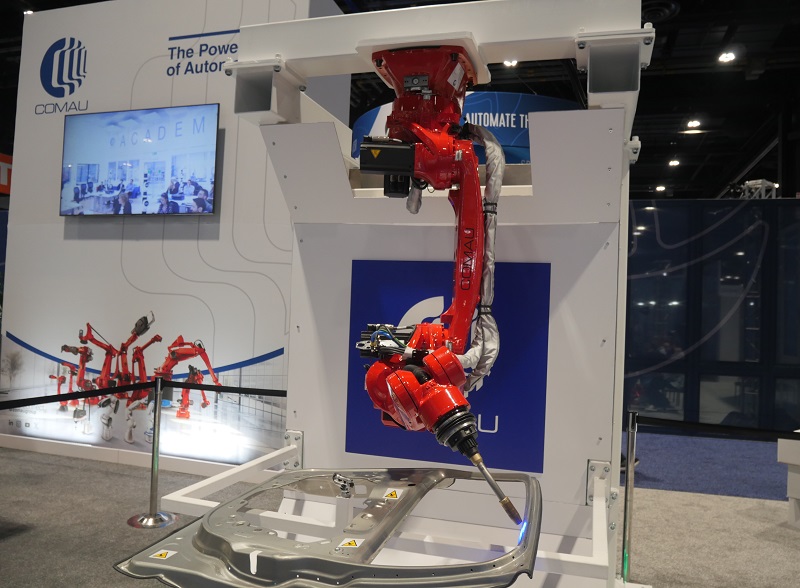Comau reveals some new compact additions to its S-family of bots, the S-13 and S-18