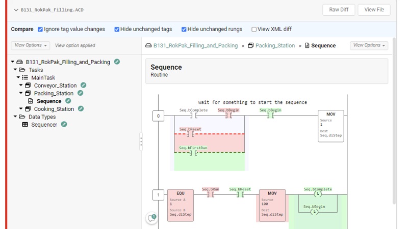 Example of version control software