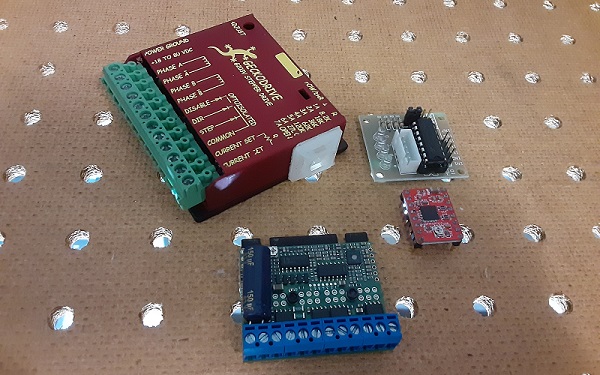 Stepper motor drive boards