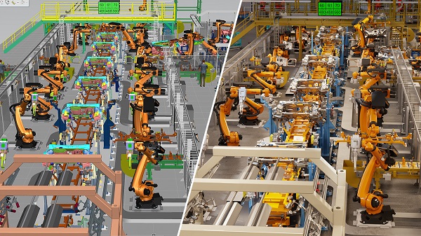 Digital twin factory