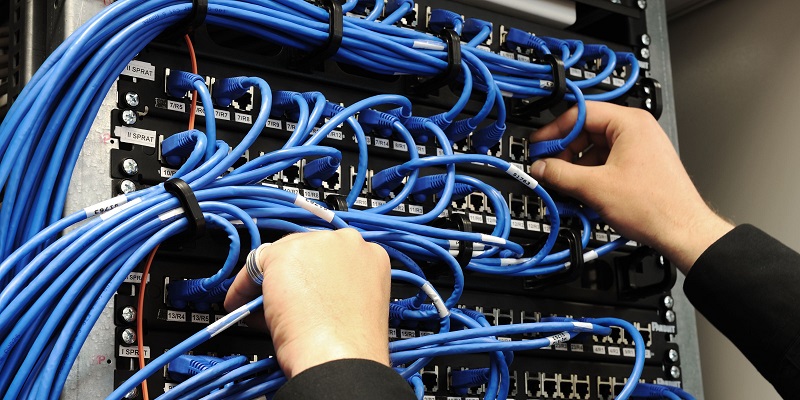 Recovery of IT/OT systems involves many networked components: cables, drives, servers, and end devices.