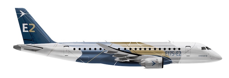 Embraer E175-E2 passenger jet