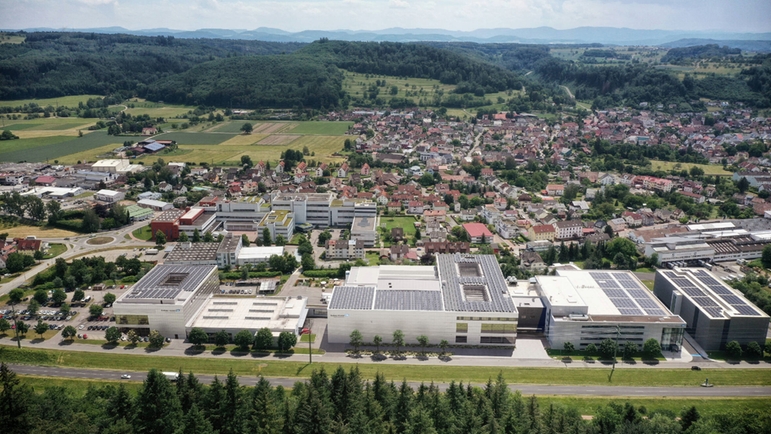 A look at Endress+Hauser’s future modernized Maulburg facility, set to be complete in 2027