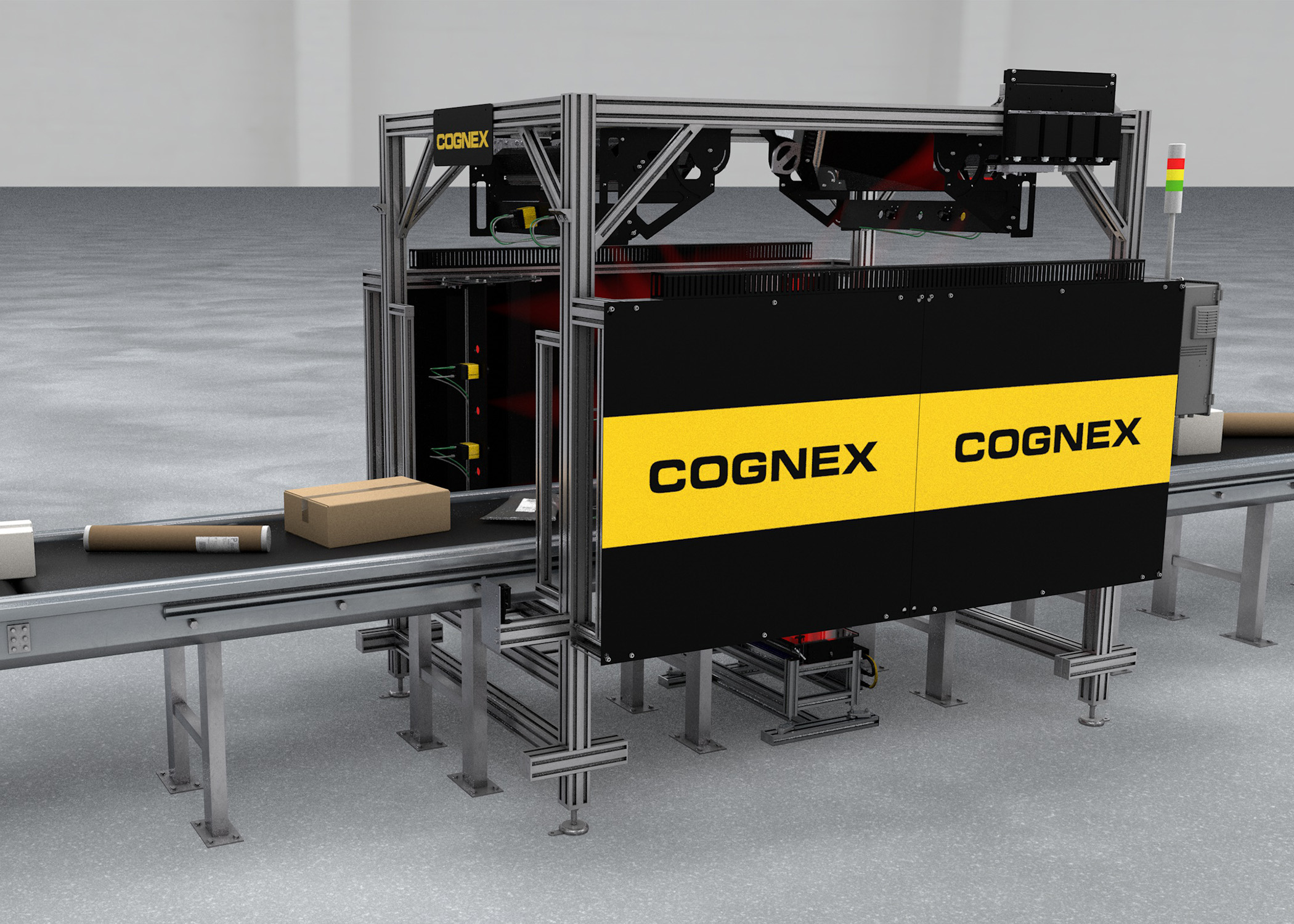 modular vision tunnel for logistics