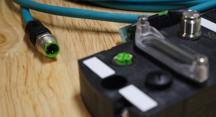 Ethernet with both RJ45 and M12 connectors