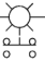 Illuminated Push Button electrical symbol