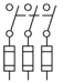 Fused Disconnect Switch electrical symbol
