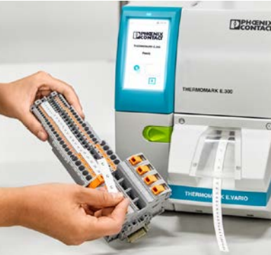 Phoenix Contact wire labels