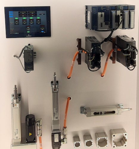 Emerson Avnetics display at Automate 2022