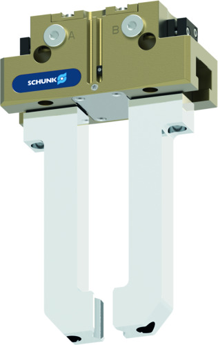 Schunk's pneumatice 2-finger parallel gripper