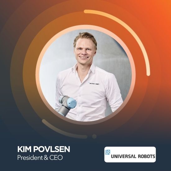 Universal Robots CEO Kim Povlsen