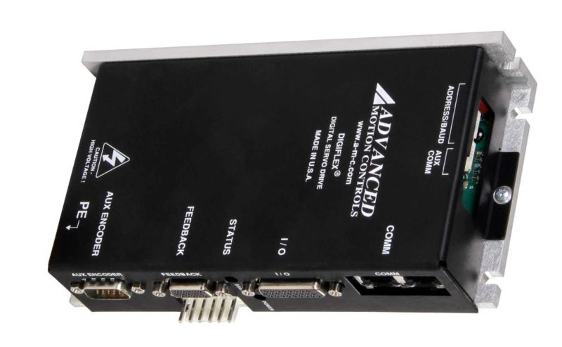 servo motion drive uses EtherCAT for high speed and data volume