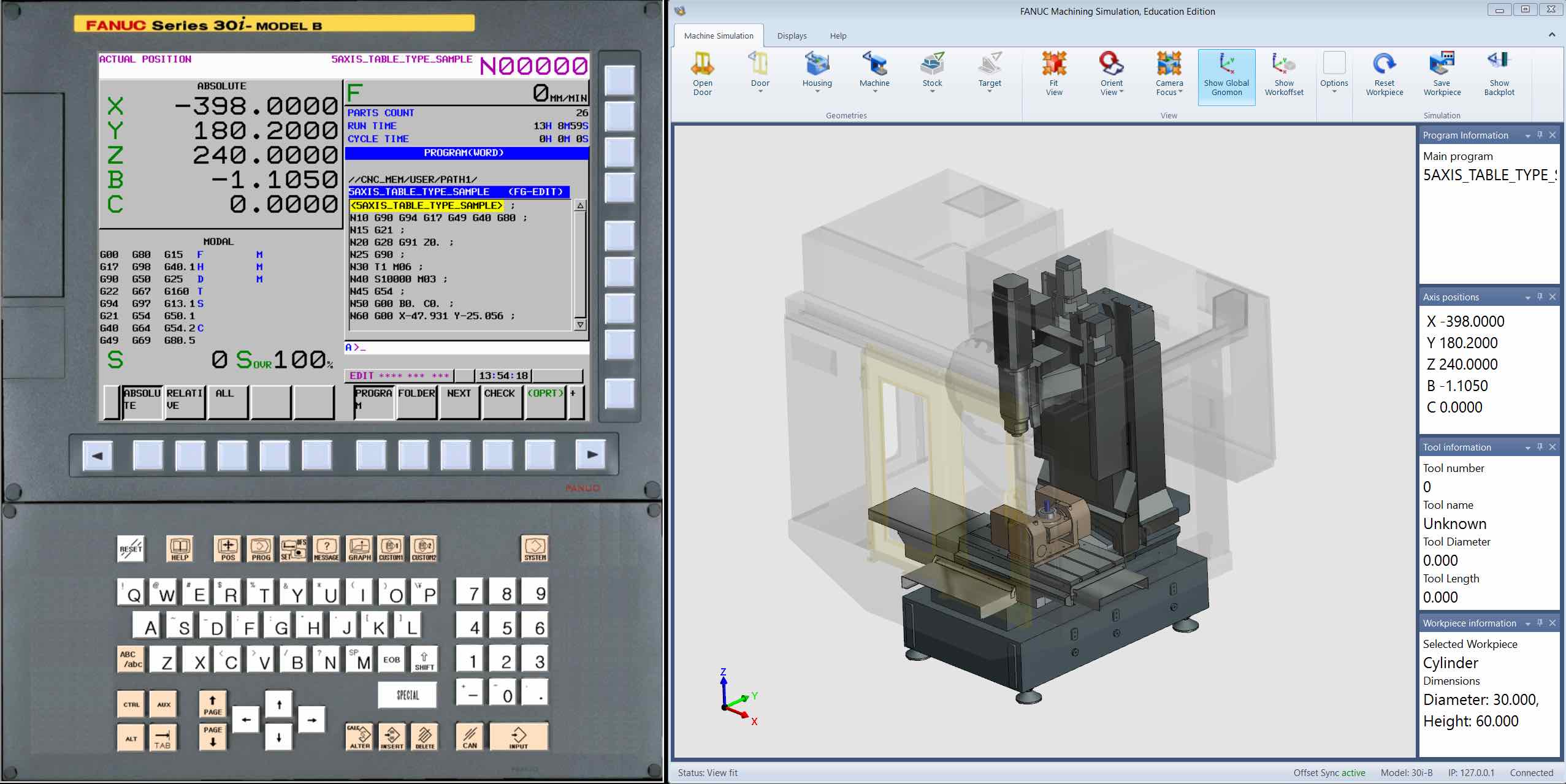 fanuc cnc guide simulation