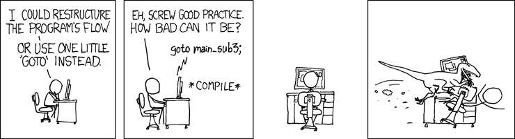 XKCD Goto Code