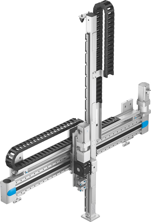 One of several actuator axis options
