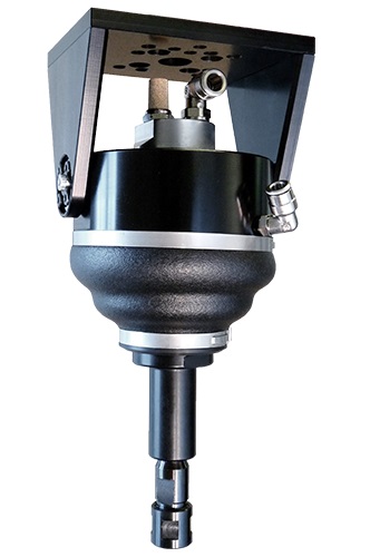 Pneumatic deburring compliance tool