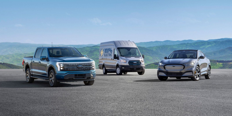 Ford all-electric vehicles