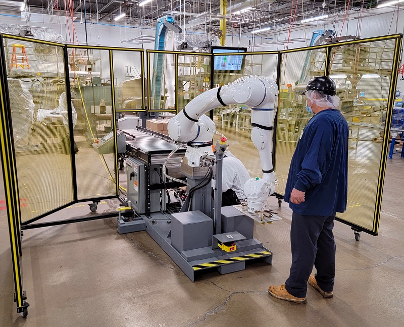 Inspecting a robotic installation