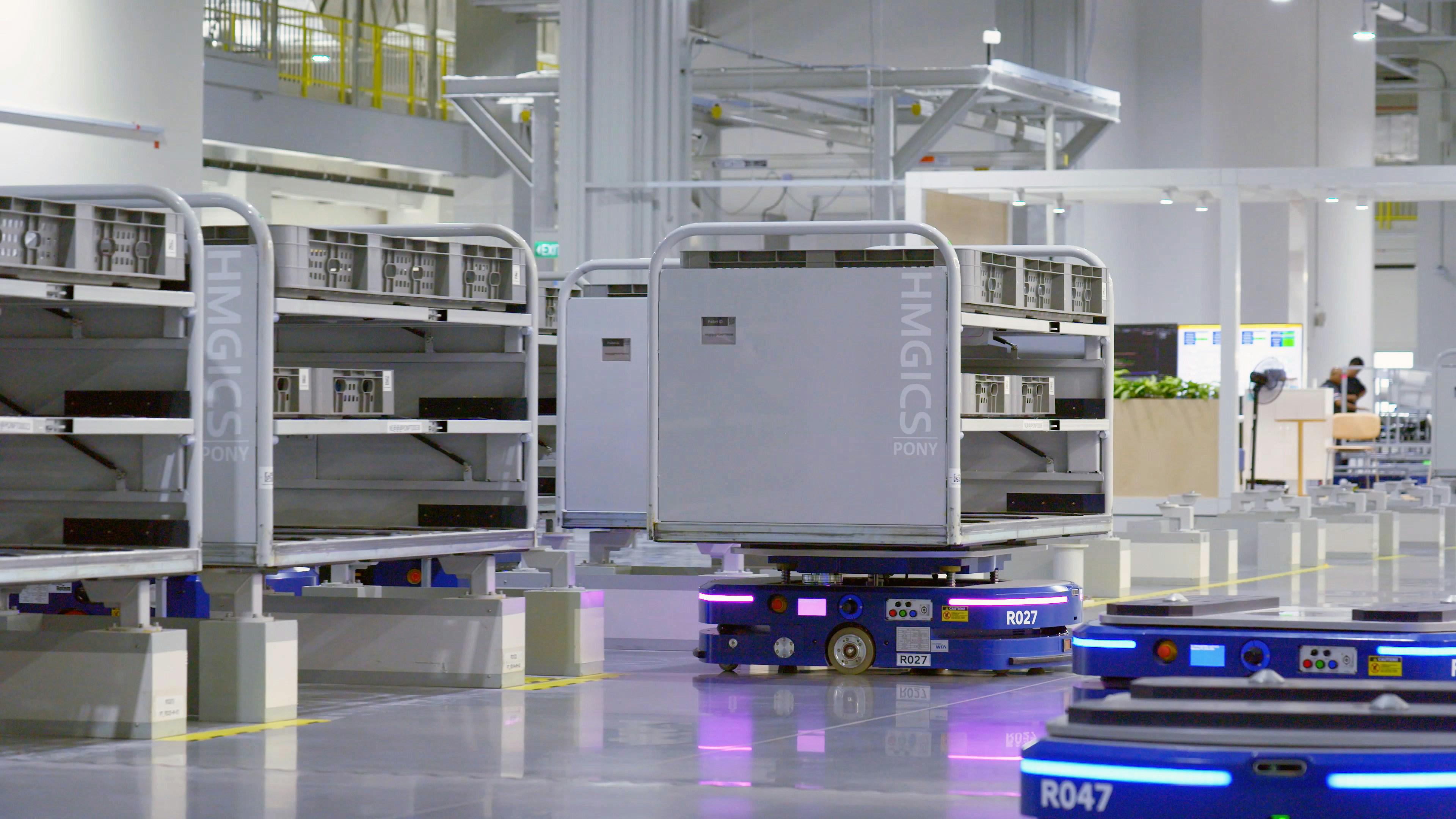 Unlike other transport solutions, AMRs aren’t fixed in place or on a fixed path