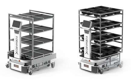 ForwardX's Flex series is engineered and designed to provide maximum utility, flexible enough to integrate into virtually any factory material handling setting.