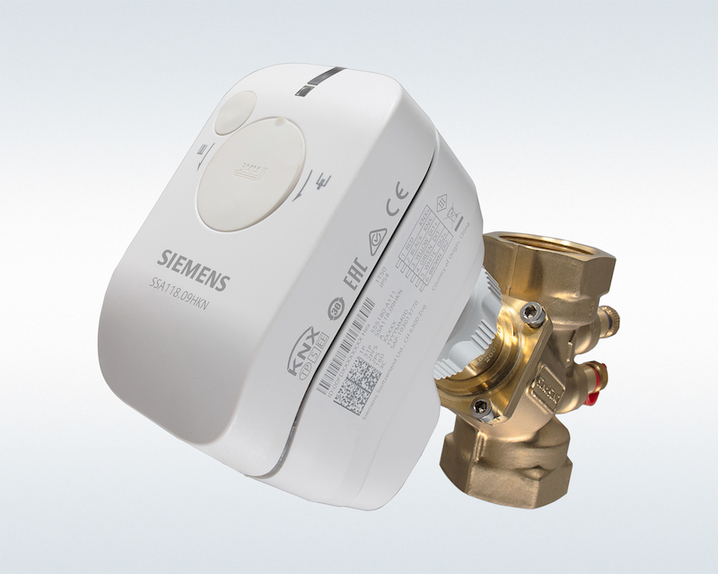 Acvatix room actuator SSA KNX