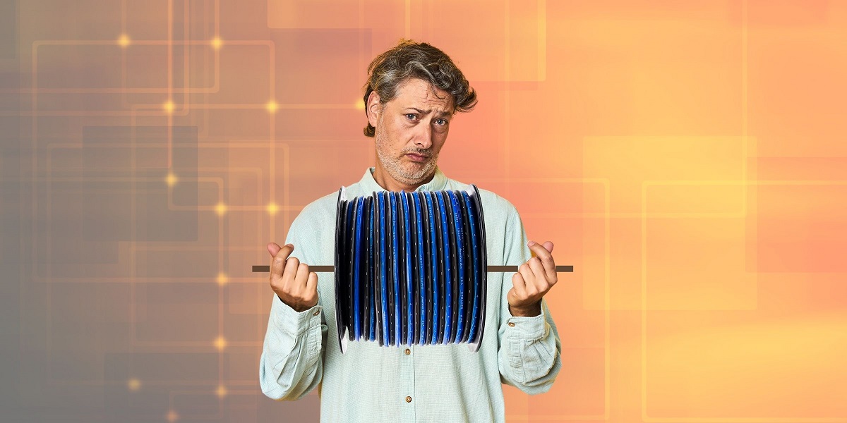 Too short spool of wire costume