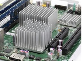 Heat sink on a printed circuit board (PCB)