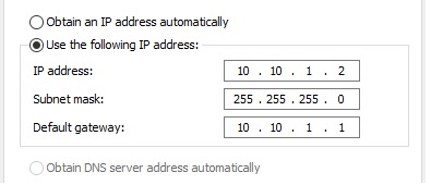 IP addresses, subnet masks, and other properties are represented as 8-bit groups, sometimes seen as two hexadecimal characters.