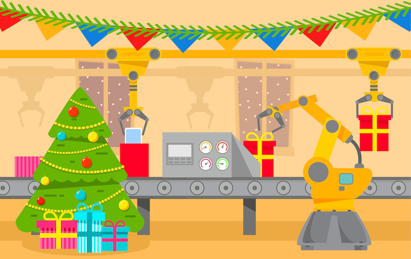 robotic and automation technologies can ease the stress of holidays!