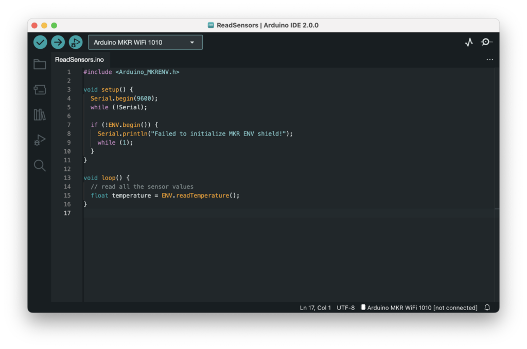 Arduino IDE 2.0 dark mode