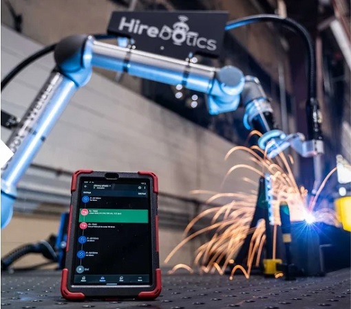 Welding robot from Hirebotics