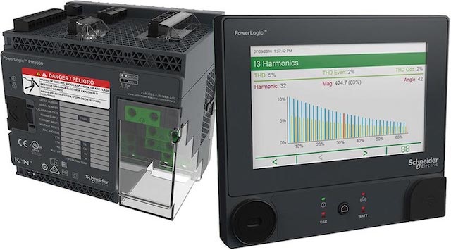 Schneider's Powerlogic meter 