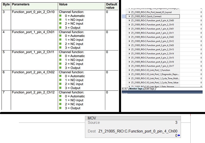 IO-Link Parameters