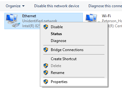 Network properties