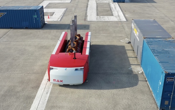 n automated guided vehicle operating outdoors, an application well-suited for IPCs