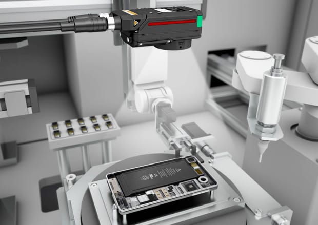 Keyence's IV3 vision sensor with AI for self correction