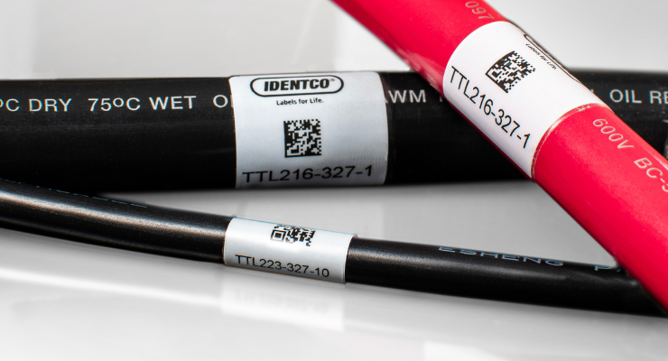 Identco’s TTL200 series labels are now branded as DuraWrap and DuraFlag