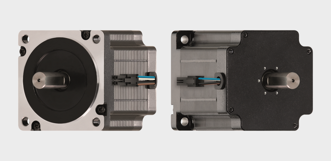 Igus NEMA 34 double shaft motor is largest option, producing 5.9 Nm of torque