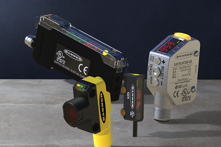 different types of industrial sensors