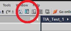 download the entire project to the device