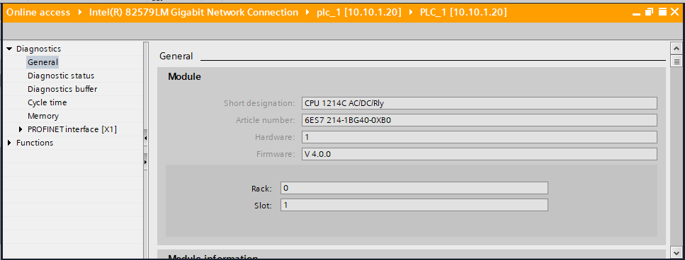 et my computer’s network adapter to the proper subnet, with a 10.10.1.x configuration and then refresh the devices