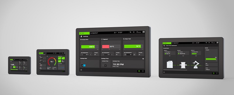 The new web-based HMI lineup from KEB